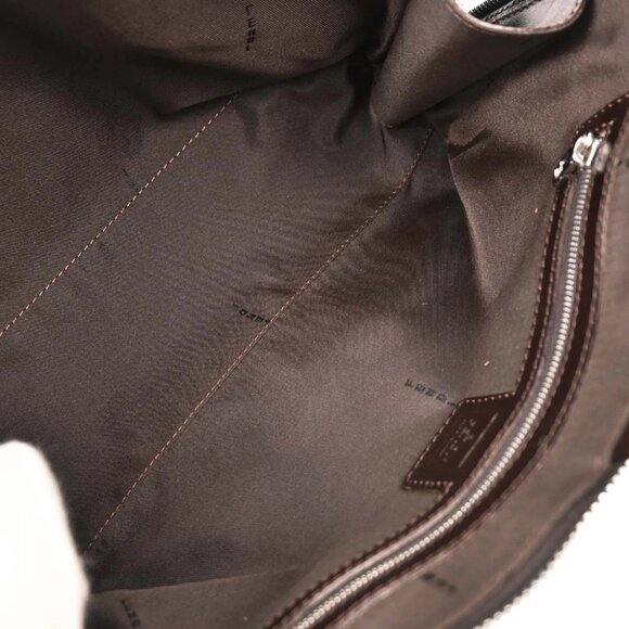 Fendi Brown Zucca Handbag - Picture 8 of 10